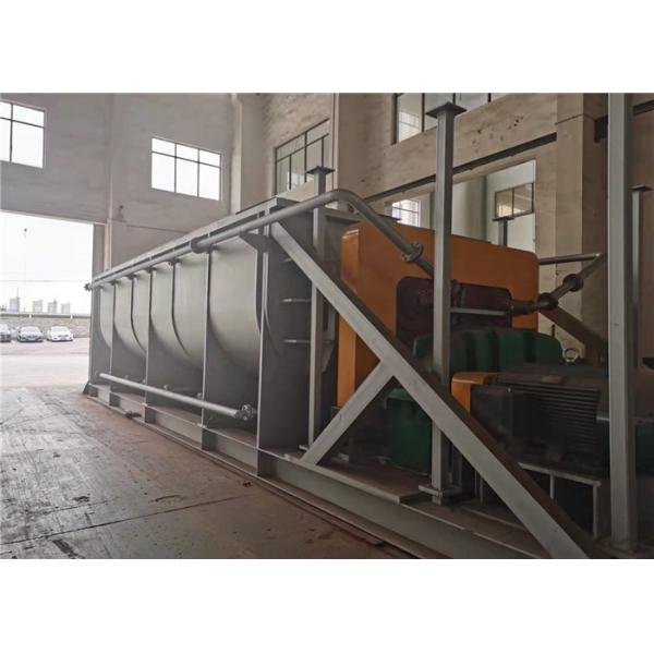 Pharmaceutical Ingredients Fine Chemicals Rotary Vacuum Paddle Dryer Steam
