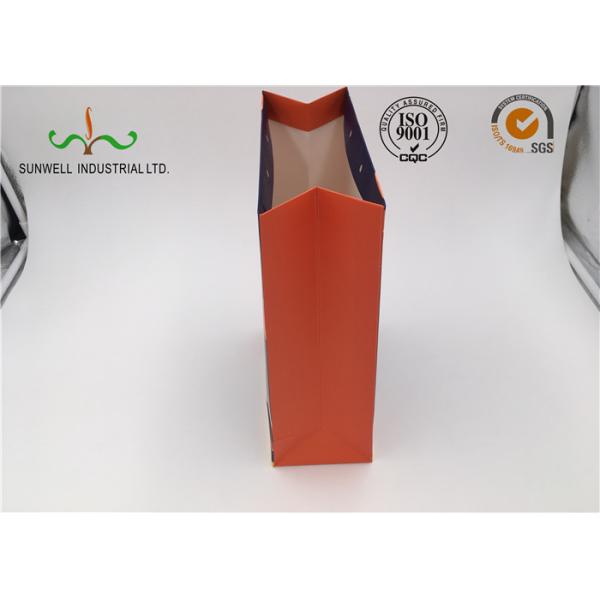 Customize Coated Fold Able Printed Paper Bags For Luxury Gift , Paper Shopping Bags