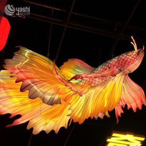 Chinese Traditional Festival Animal Lanterns - Goldfish Sculpture LED Lighting
