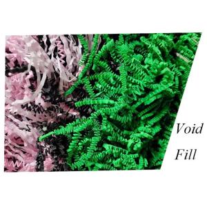Curbside 2 LB Crinkle Cut Paper Shred Filler 100% Biodegradable