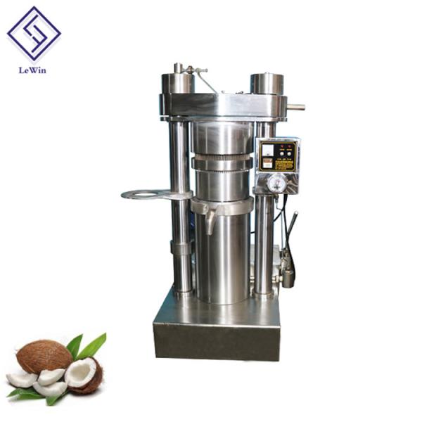 380V Hydraulic Industrial Oil Press Machine 1.1 KW Advocado Sesame Oil
