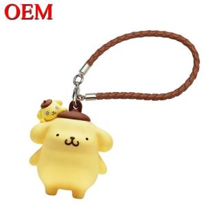 OEM Customized Plastic PVC Pretty Cartoon Figure Action keychain toy