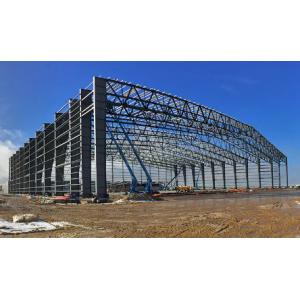 Temporay Prefabricated Steel Warehouse Customized Prefabricated Steel Frame