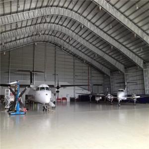 Q345 Prefab Airplane Hangar Pre Engineered Prefabricated Aircraft Hangars