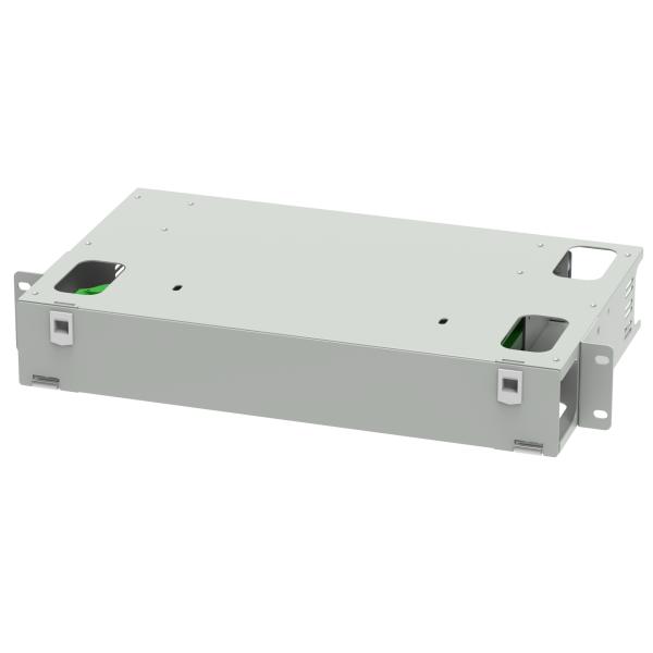 Indoor Application LC Type 24 Ports Optical Fiber Distribution Patchpanel for Data Centers