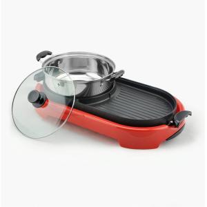 China Multi Function electric frying pan with hot pot,pizza pan on sale China Multi Function electric frying pan with hot pot,pizza pan on sale