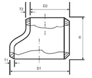stainless steel eccentric reducer