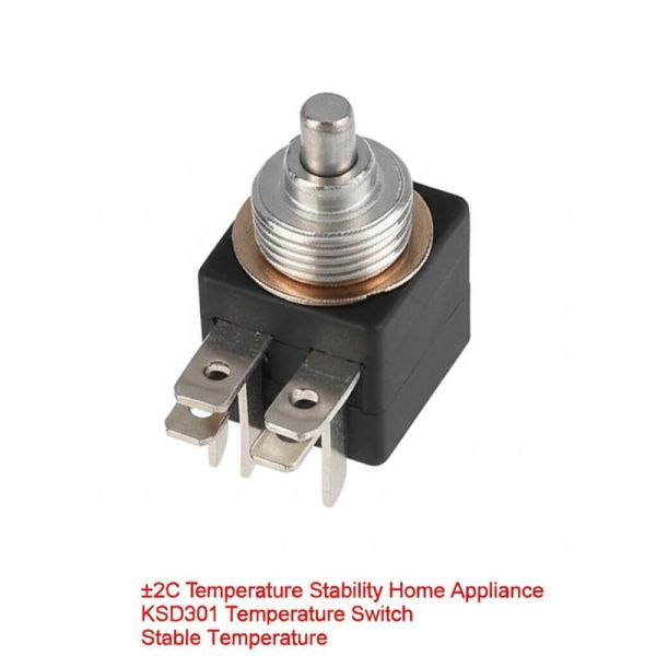 Buy ±2C Temperature Stability Home Appliance KSD301 Temperature Switch Stable Temperature at wholesale prices