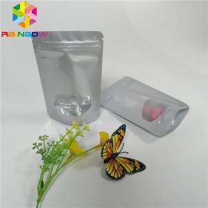 Mini Aluminum Foil Pouch Packaging Stand Up k Recyclable Candy Sugar Applied