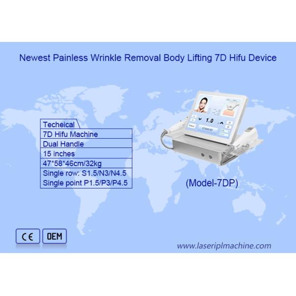 Buy Foldable Wrinkle Removal Micro Focused Ultrasound HIFU 9D Device at wholesale prices