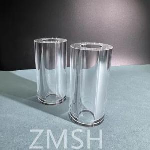 Sapphire Tube OD50mm ID25.4mm Lenght 100mm AL2O3 C-Axis KY Method Mohs 9.0