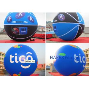 Quality Advertising Floating Inflatable Helium Balloon Advertise 3-5m Customized Printing for sale