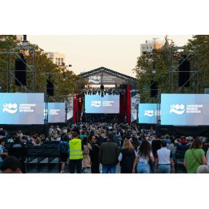 Quality P3 Outdoor Full Color Rental Cabinet Light Weight Rental LED Monitor 3 Years Warranty for sale