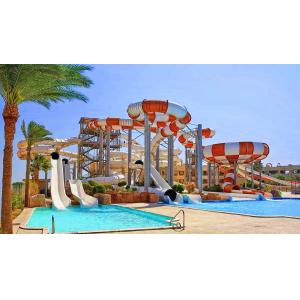 Outdoor Water Park Swimming Pool Fiberglass Water Slide