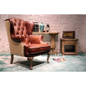 Quality leather antique style chair furniture,#727 for sale