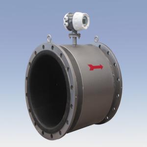 Quality integrate type electromagnetic flow meter with rubber lining flanged connection for sale