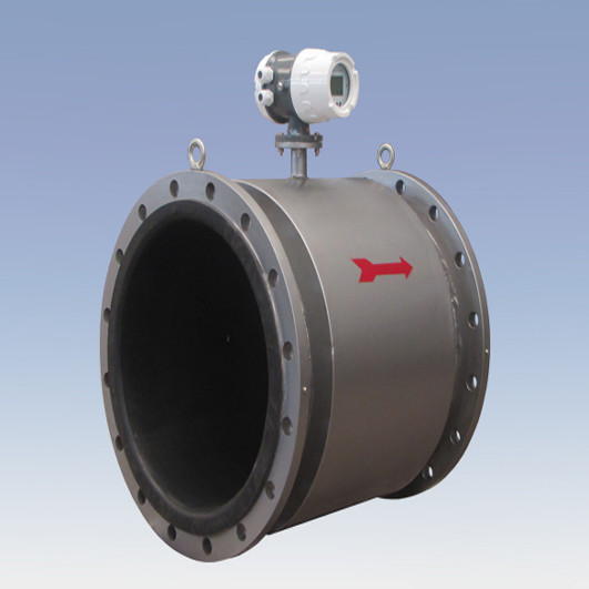 Quality integrate type water flow meter with rubber lining flanged connection for sale