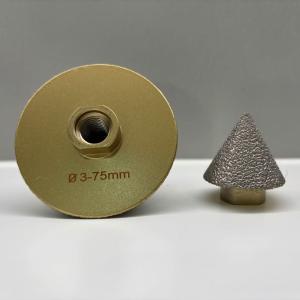 2mm-82mm Diamond Beveling Chamfer ODM OBM Diamond Chamfer Cone