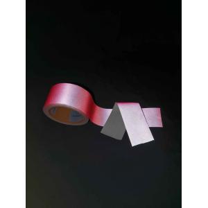 50mm 150mm 100mm Colored Reflective Fabrics For Clothing Polyester Reflective