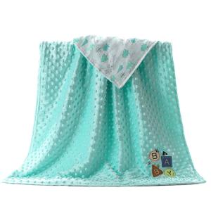 30x40 2 Ply Double Blanket Minky Breathable Summer Cotton Blankets