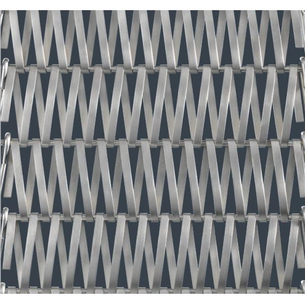 Buy GKD ESCALE 5x1a Material:Aluminium Spirals:5x1mm Round wire:diameter 4mm Spiral pitch:14mm Spiral pitch:50mm Thickness:14mm Open area:33.00% Weight:3.1kg/㎡ Maximum mesh width:13.600roh 6.000 eloxiert at wholesale prices