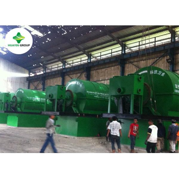 Buy 10 Ton Waste Tyre To Oil Pyrolysis Plant Energy Saving at wholesale prices
