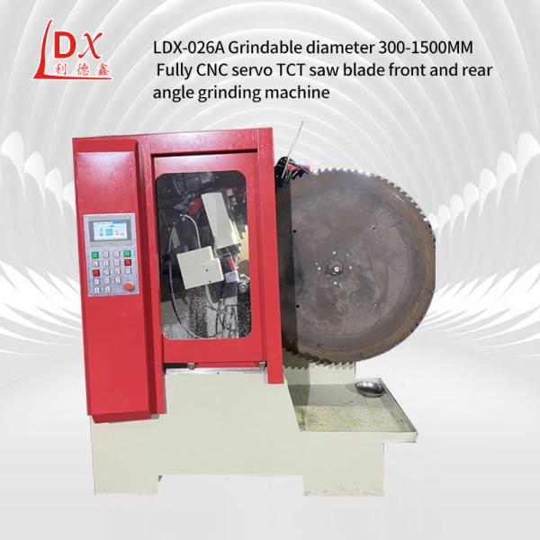 Buy Large Automatic TCT Saw Blade Front And Rear Angle Grinding Machine LDX-026A at wholesale prices