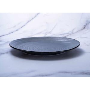 SGS Irregular Dark Night Porcelain Dessert Plates