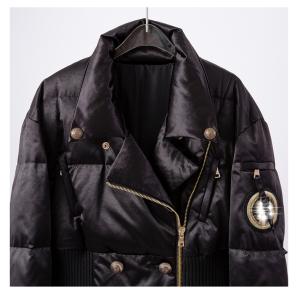 2020 Fashion Green Jacket Coat Women Waterproof Loose Coat Padded Short Jackets