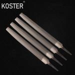 High Carbon Steel Flat Half Round Rasp File Set Bidentate Tooth Pattern for