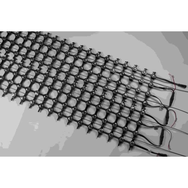 Flexible LED Mesh Screen in outdoor application