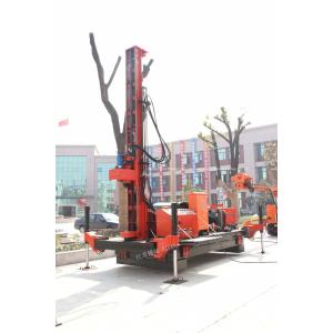 Full Hydraulic Power Head Jet Grouting Drilling Rig with High Tower 20m XP - 30B