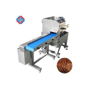 Cooked Food Cutter Frozen Meat Slicing Machine Dual Frequency Conversion