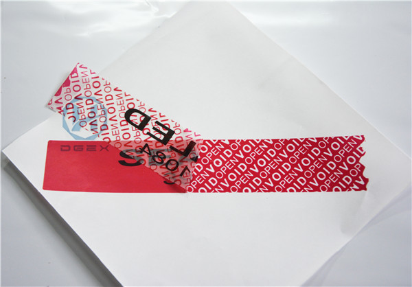 Buy Retail Tamper Evident Security Labels With Anti - Counterfeit Sticker at wholesale prices