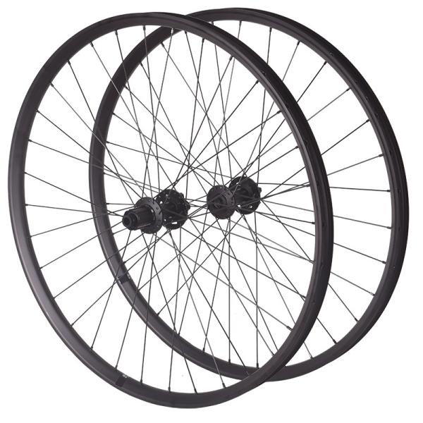 MTB 26" Mountain Bike Wheelset 12 Speed 34mm Rim Thru Axle Wheelset 24H/24H