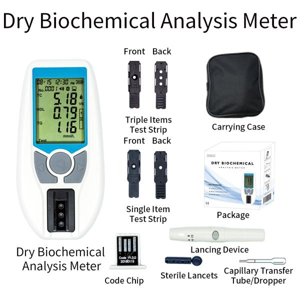 Mini Handheld Dry biochemistry analysis Dry chemistry analyzer for home or hospital use
