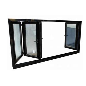 Folding Glass Windows Customization Option Level 9 Wind Pressure Resistance