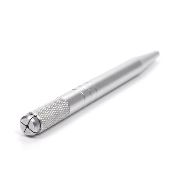 Platinum Microblading Tattoo Eyebrow Pen for Permanent Make Up Light Weight Design with Lock pin Tech