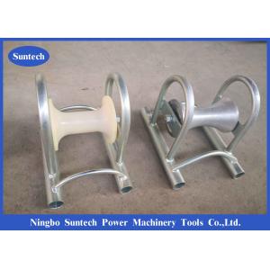 Shock Resistant Underground Cable Pulling Roller With Nylon Aluminum Sheave