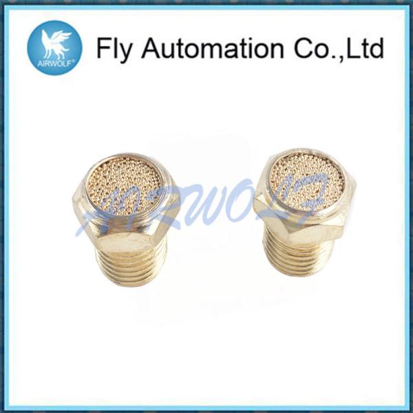 Buy Sound eliminator Crew cut  BSLM01 R1/8" Pneumatic silencer Brass Yellow at wholesale prices