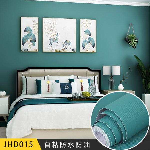 Modern Design Style Thicken PVC Material Self Adhesive Wallpaper for Interior Home Decoration