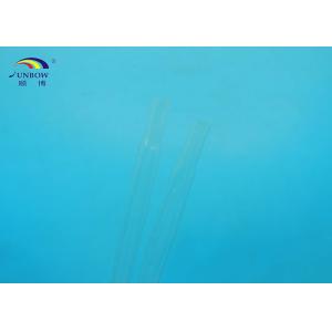 Flame Retardent 2:1 Shrink Ratio FEP Heat Shrinkable Tube Clear Plastic Tubing