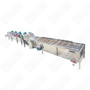Quality Commercial Leafy Vegetables Washing Equipment Cleaner Machine For Fruit And Vegetables Vegetable Washing And Air Drying Machine for sale
