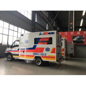Quality 4wd Emergency Ambulance Car GVW 3300 Kgs Manual Transmission for sale