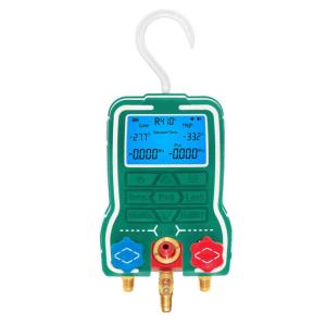 Digital Electronic Double Pressure Gauge Manifold For Refrigerant