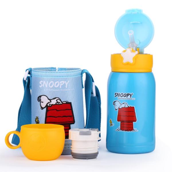 Buy 450ml Leakproof Stainless Steel Custom Insulated Water Bottles With Straw at wholesale prices