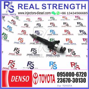 Brand New Diesel Fuel Common Rail Injector 23670-30130 095000-6720 For 1KD 2KD