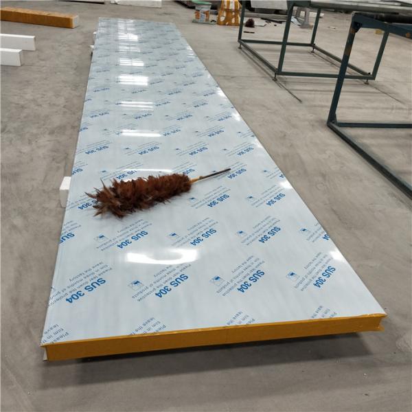 Buy 60kg aluminum steel sheet 1150mm modified eps sandwich panel with gpod thermal insulation at wholesale prices
