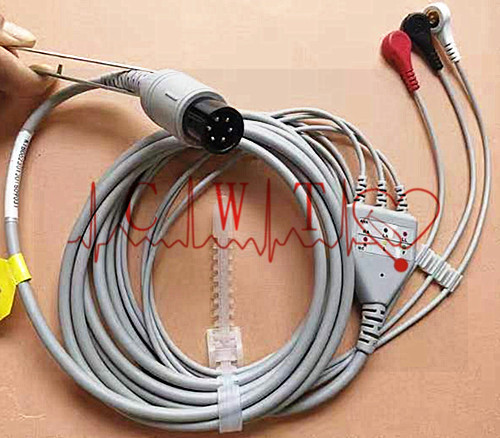 Buy 989803166311 3 Lead Ecg Cable , PHiliph Goldway Ecg Trunk Cable at wholesale prices
