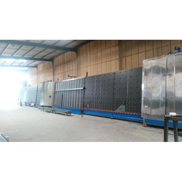 Buy Hollow Glass Double Glazing Machinery With PLC Control System , 2500x5000mm at wholesale prices